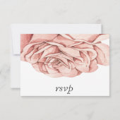 3,5-inch x 5-inch reactiekaart RSVP kaartje (Achterkant)