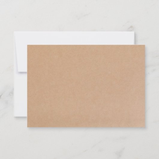 3,5"x5" Bedankt Verjaardag Bedankt Notitiekaart (Achterkant)