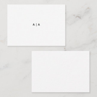 3,5" x 2,5" Visitekaartje Contactkaartje