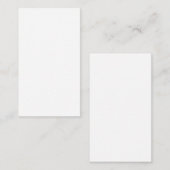 3,5" x 2" Envelopkaarten (10) Informatiekaartje (Voorkant / Achterkant)