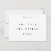 3,5 x 5-inch horizontale kaart met enveloppen (Achterkant)