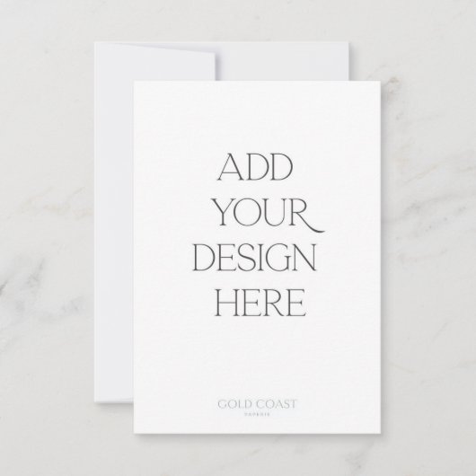 3,5 x 5-inch kaartafdrukken bedankkaart (Voorkant)