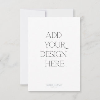 3,5 x 5-inch kaartafdrukken bedankkaart