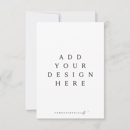 3,5 x 5-inch kaartafdrukken kaart (Achterkant)