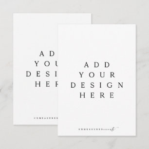 3,5 x 5-inch kaartafdrukken kaart