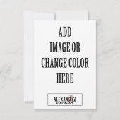 3,5 x 5-inch verticale A1-flatkaart Notitiekaartje (Achterkant)