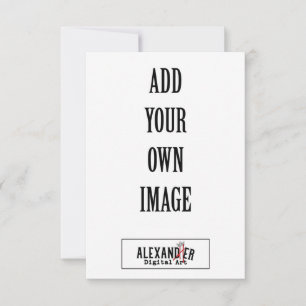 3,5 x 5-inch verticale A1-flatkaart Notitiekaartje