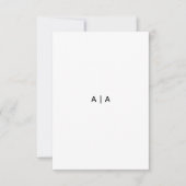 3,5" x 5" Platte bedankkaart (Voorkant)