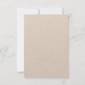 3,5" x 5" Platte Save The Date Kaart (Achterkant)