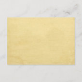 3.5 x 5 Richting Kaart Cattail/Dragonfly Silhouett (Achterkant)