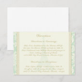 3.5 x 5 Richting Kaart Damask Paris (Voorkant / Achterkant)