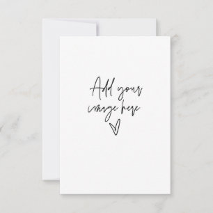 3,5 x 5 RSVP Reactie BehuizingKaart Sjabloon