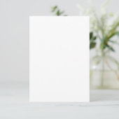 3,5" x 5" Uitnodiging (Staand voorkant)