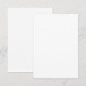3,5" x 5" Uitnodiging (Voorkant / Achterkant)