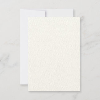 3,5" x 5" Vilt Ecru Notitiekaart & Enveloppe Notitiekaartje