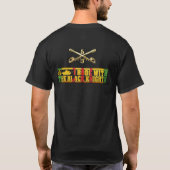 3/5e Cav I reed met het zwarte M48-Shirt T-shirt (Achterkant)
