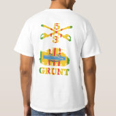 3/5e Cavalry M113 CIB Grunt Shirt (Achterkant)