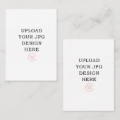 3.5x2.5 Prayer Kaart - Upload uw eigen ontwerp Visitekaartje (Voorkant / Achterkant)