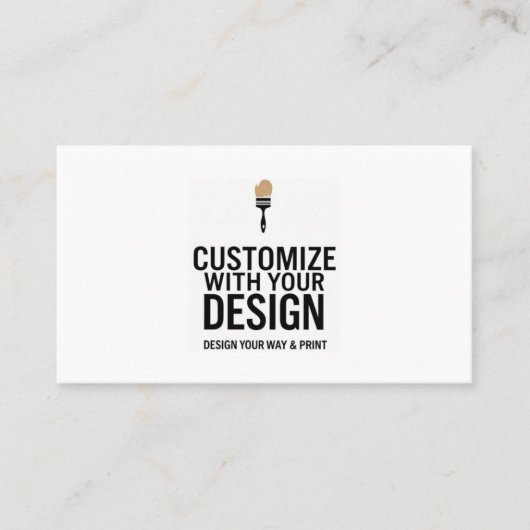  3,5x2" Blank Bedrijf Klein Visitekaartje (Voorkant)