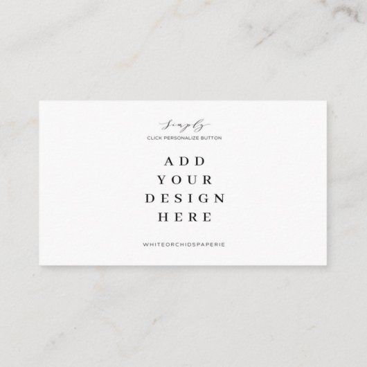 3,5x2-inch Escort Kaarten Plaatsingskaarten Afdruk Plaatskaartje (Achterkant)