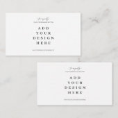 3,5x2-inch Escort Kaarten Plaatsingskaarten Afdruk Plaatskaartje (Voorkant / Achterkant)