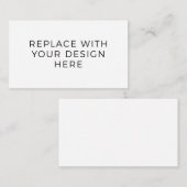 3,5x2-inch Kaart afdrukken (Voorkant / Achterkant)