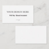 3,5x2-inch Kaart afdrukken (Voorkant / Achterkant)