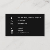 3,5x2  ontwerp Print Premium Visitekaartje (Achterkant)