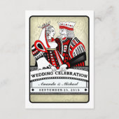 3.5x5 Details Informatie Kaart - King & Queen (Achterkant)