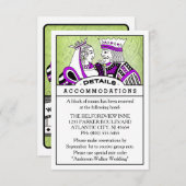 3.5x5 Details Informatie Kaart - King & Queen (Voorkant / Achterkant)