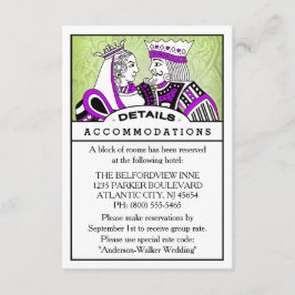 3.5x5 Details Informatie Kaart - King & Queen