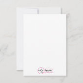 3.5x5 Directiekaart Witte was Wood Kant deur Co Kaart (Achterkant)