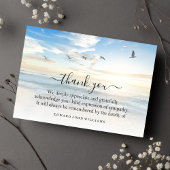 3.5x5 Funeral Bedankt voor je opmerking over de Oo