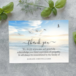 3.5x5 Funeral Bedankt voor je opmerking over de Oo