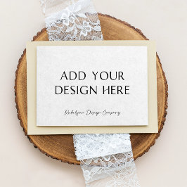 3,5x5\" Horizontale Enclosure Response Card Aankondiging