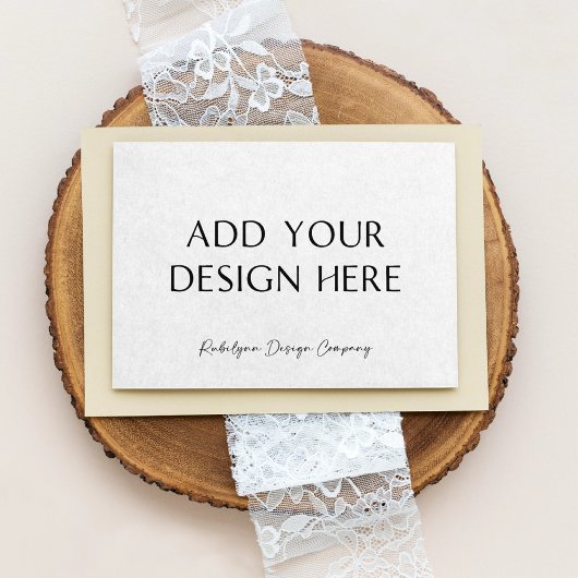 3,5x5" Horizontale Enclosure Response Card Aankondiging