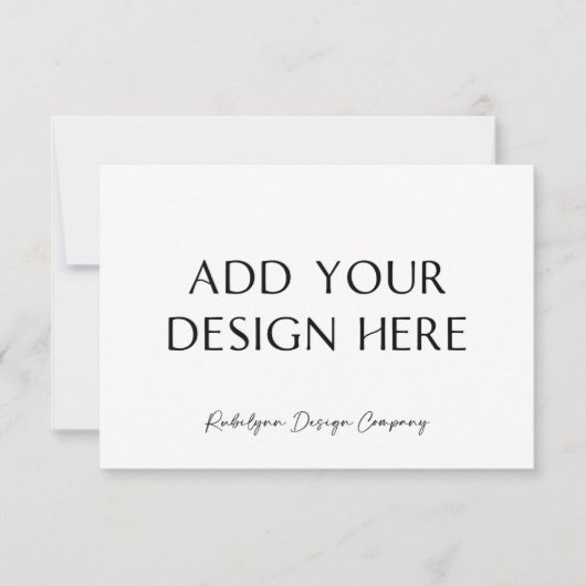 3,5x5" Horizontale Enclosure Response Card Aankondiging (Voorkant)