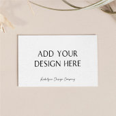 3,5x5" Horizontale Enclosure Responskaart Aankondiging