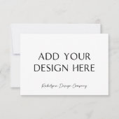 3,5x5" Horizontale Enclosure Responskaart Aankondiging (Voorkant)