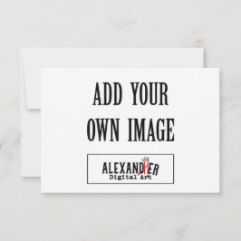 3,5x5-inch horizontale A1-flatkaart Notitiekaartje