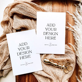 3,5x5-inch Kaart met verticale respons