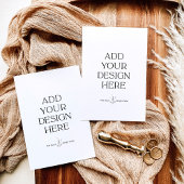 3,5x5-inch Kaart met verticale respons