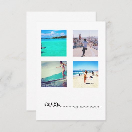 3,5x5 instagram-kaarten (Voorkant / Achterkant)