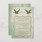 3,5x5 R.S.V.P. Duck Hunting Rustic (kaartland) RSVP Kaartje (Voorkant / Achterkant)