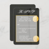 3.5x5 R.S.V.P. kaart ARMY DRESS GREENS UNIFORM (Voorkant / Achterkant)