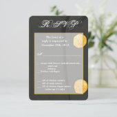 3.5x5 R.S.V.P. kaart ARMY DRESS GREENS UNIFORM (Staand voorkant)