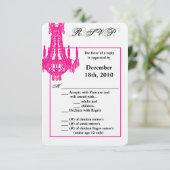 3.5x5 R.S.V.P. Kaart Crystal Kroonluchter Glitz Gl (Staand voorkant)