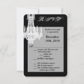 3.5x5 R.S.V.P. Kaart Crystal Kroonluchter Glitz Gl (Voorkant)