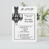 3.5x5 R.S.V.P. Kaart Crystal Kroonluchter Glitz Gl (Staand voorkant)