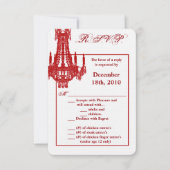 3.5x5 R.S.V.P. Kaart Crystal Kroonluchter Glitz Gl (Voorkant)